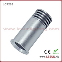 Mini 1W Aluminum LED Recessed Cabinet Light LC7265